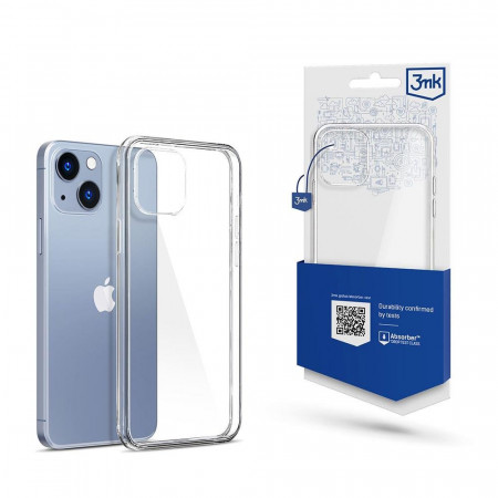 Силиконов гръб 3mk Clear - iPhone 15 Plus прозрачен