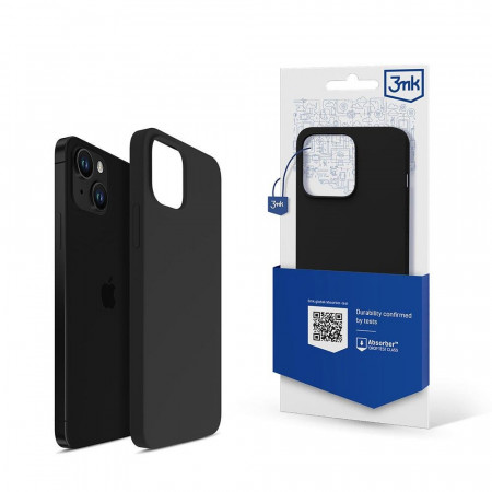 Силиконов гръб 3mk Silicone - iPhone 13 черен