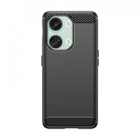 Силиконов гръб Carbon - OnePlus Ace 2V / OnePlus Nord 3 черен - Img 1