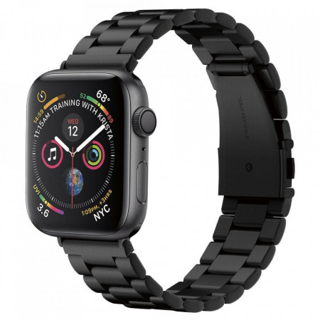 Стоманена каишка SPIGEN Modern Fit - Apple Watch 44mm Series 4 / 42mm Series 3 / 42mm Series 2 / 42mm (1st gen) черен