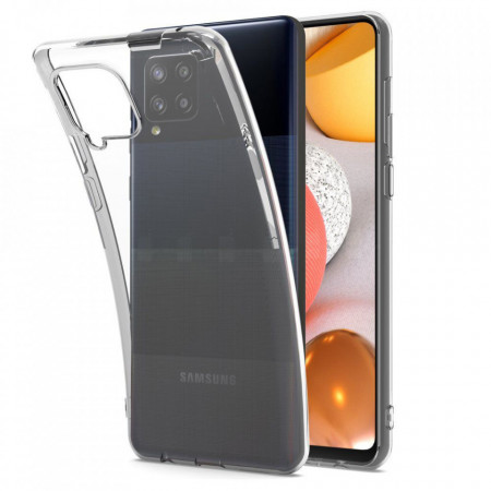 Тънък силиконов гръб 0.5mm - Samsung Galaxy A42 5G прозрачен