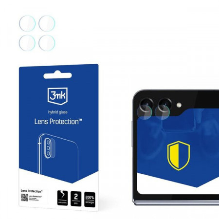 2 бр. гъвкав протектор за камера 3mk Lens Protection - Samsung Galaxy Z Flip5