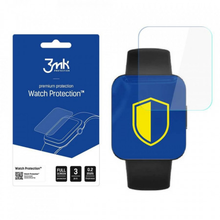 3 бр. гъвкав протектор с пълно покритие 3mk Watch Protection v. ARC+ Xiaomi Poco Watch