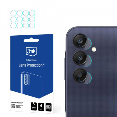 4 бр. гъвкав протектор за камера 3mk Lens Protection - Samsung Galaxy A25 5G
