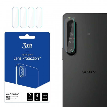 4 бр. гъвкав протектор за камера 3mk Lens Protection - Sony Xperia 1 IV