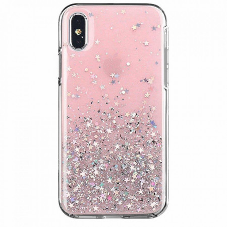 Блестящ гръб WOZINSKY Star - Samsung Galaxy M51 розов