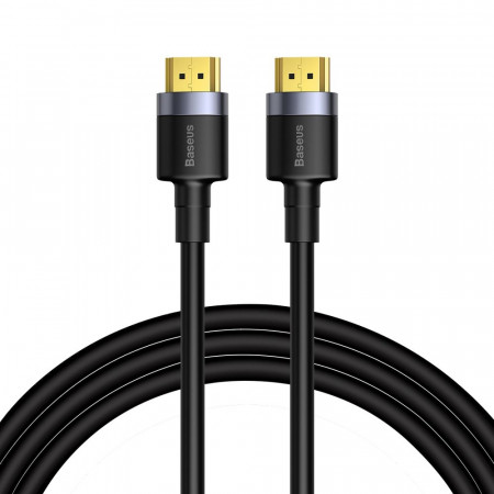 Видео кабел BASEUS Cafule HDMI 2.0 4K 60 Hz 3D 18 Gb/s 3 m черен (CADKLF-G01)