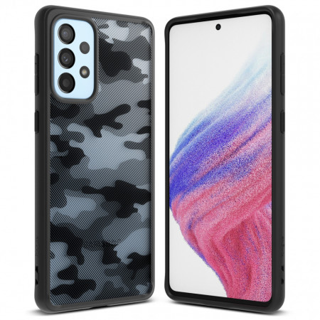 Гръб с гел рамка RINGKE Fusion Matte - Samsung Galaxy A73 5G черен