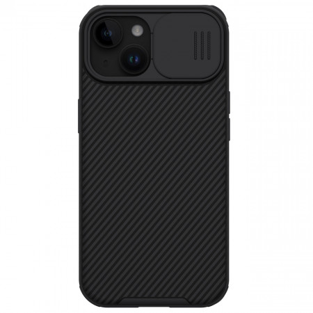 Гръб с подвижно покритие за камерата NILLKIN CamShield Pro с вграден магнит - iPhone 15 Plus черен