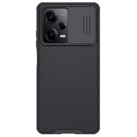 Гръб с подвижно покритие за камерата NILLKIN CamShield Pro - Xiaomi Poco X5 Pro 5G / Redmi Note 12 Pro 5G черен