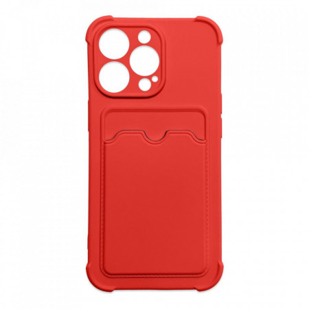 Гръб Card Armor - iPhone 13 Pro червен