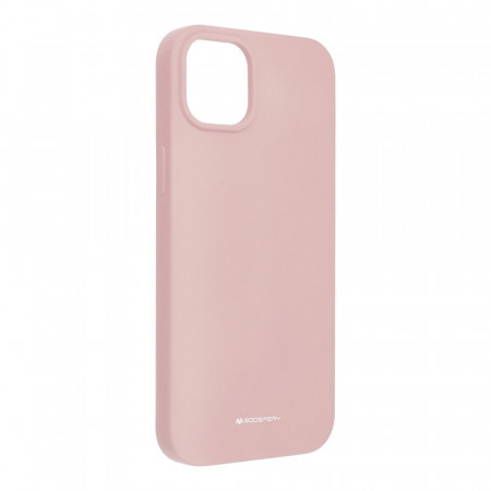 Гръб Mercury Silicone - iPhone 14 Plus розов - Img 1