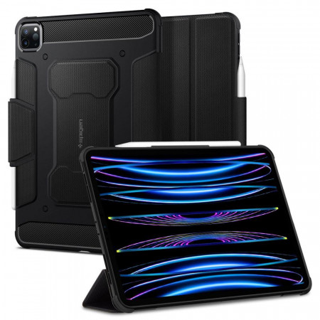 Гръб SPIGEN Rugged Armor Pro - iPad Pro 11&quot; (2nd gen 2020) / Pro 11&quot; (3rd gen 2021) / Pro 11&quot; (4th gen 2022) черен - Img 1