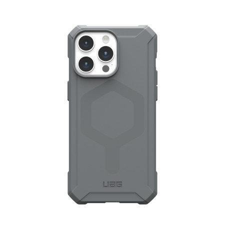 Гръб UAG Essential Armor MagSafe - iPhone 15 Pro Max сребрист