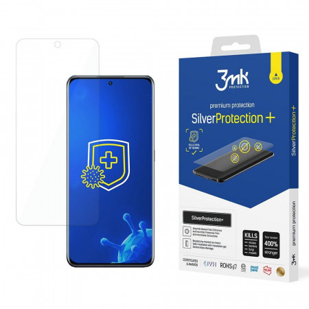 Гъвкав протектор с антимикробно покритие 3mk Silver Protection+ - Xiaomi 12 / 12X
