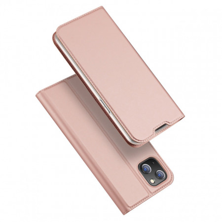 Калъф тип книга DUX DUCIS Skin Pro - iPhone 14 Plus розов