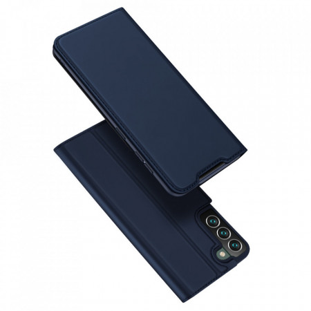 Калъф тип книга DUX DUCIS Skin Pro - Samsung Galaxy S22+ син
