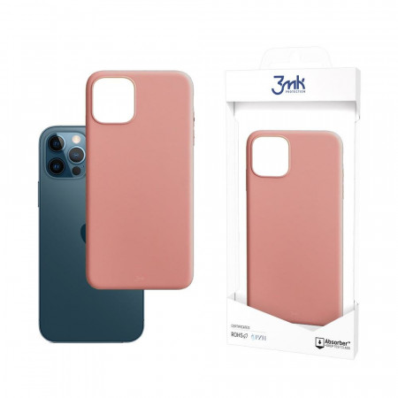 Матиран гръб 3mk Matt - iPhone 12 / 12 Pro розов