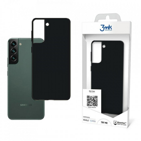 Матиран гръб 3mk Matt - Samsung Galaxy S22+ черен