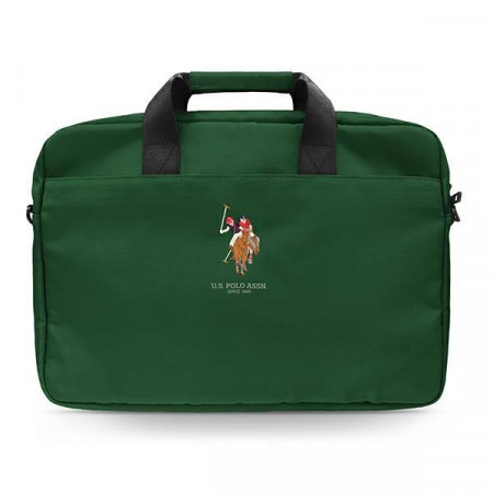Оригинална чанта за лаптоп / таблет US POLO USCB15PUGFLGN 15" зелена