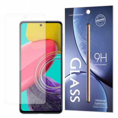 Плосък закален стъклен протектор 9H WOZINSKY - Samsung Galaxy M53 - Img 1