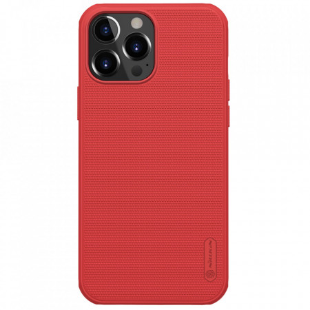 Подсилен гръб NILLKIN Super Frosted Shield - iPhone 13 Pro Max червен