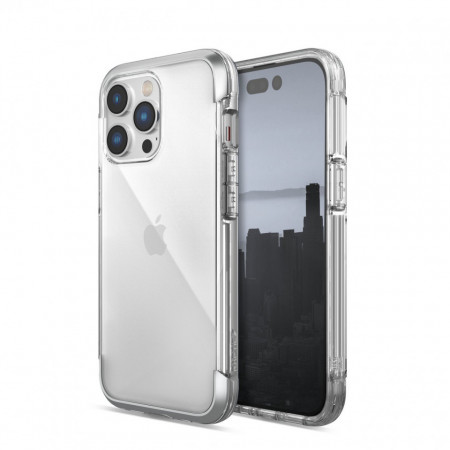Подсилен гръб Raptic X-Doria Air - iPhone 14 Pro Max сребрист