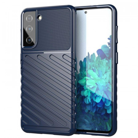 Подсилен гръб Thunder - Samsung Galaxy A14 / A14 5G син