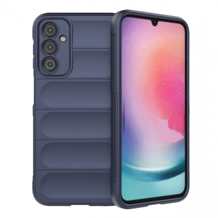 Подсилен гъвкав гръб Magic Shield - Samsung Galaxy A24 син