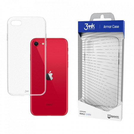 Силиконов гръб 3mk Armor - iPhone SE (2nd gen) / SE (3rd gen) прозрачен