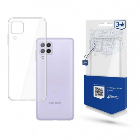 Силиконов гръб 3mk Clear - Samsung Galaxy A22 прозрачен
