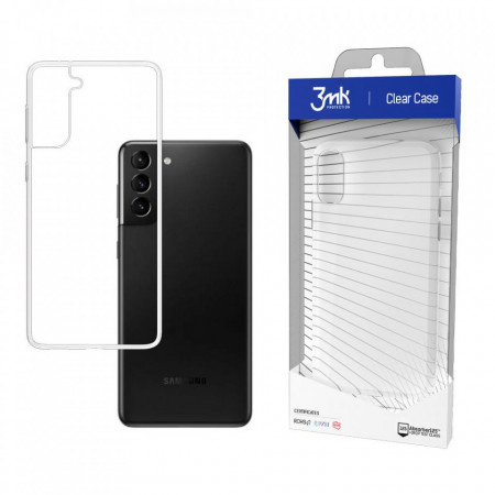 Силиконов гръб 3mk Clear - Samsung Galaxy S21 5G прозрачен