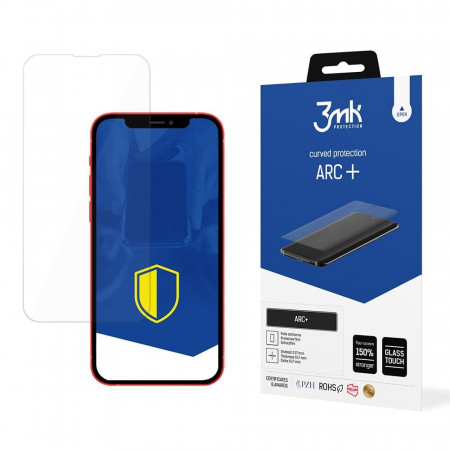 Ултратънък гъвкав протектор с пълно покритие 3mk ARC+ - iPhone 13 mini