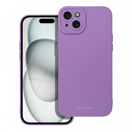 Гръб Roar Luna - iPhone 15 виолетов