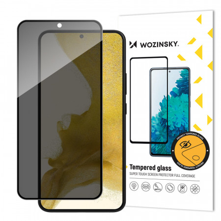 Закален стъклен протектор WOZINSKY с филтър за поверителност - Samsung Galaxy S22+