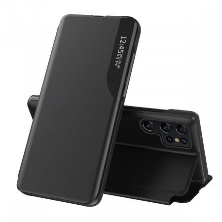 Калъф тип книга от еко кожа Eco - Samsung Galaxy S24 Ultra черен