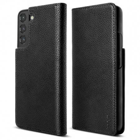 Калъф тип книга от еко кожа RINGKE Folio Signature - Samsung Galaxy S22+ черен