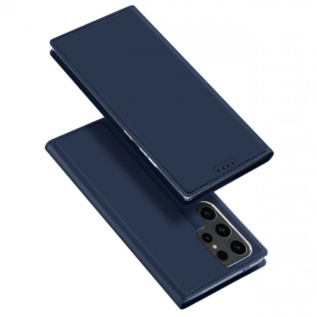 Калъф тип книга DUX DUCIS Skin Pro - Samsung Galaxy S24 Ultra син - Img 1