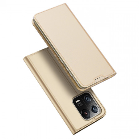 Калъф тип книга DUX DUCIS Skin Pro - Xiaomi 13 Pro златист