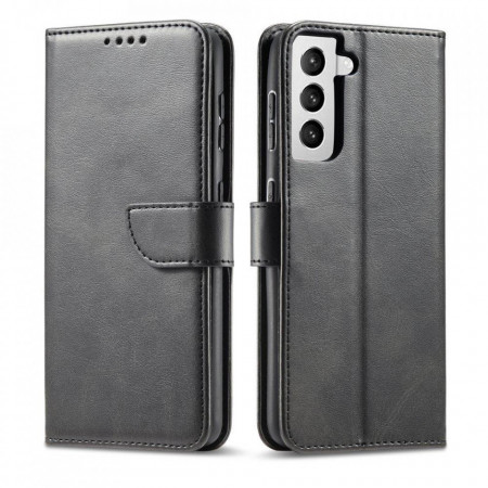 Калъф тип книга Magnet Elegant - Samsung Galaxy S22+ черен