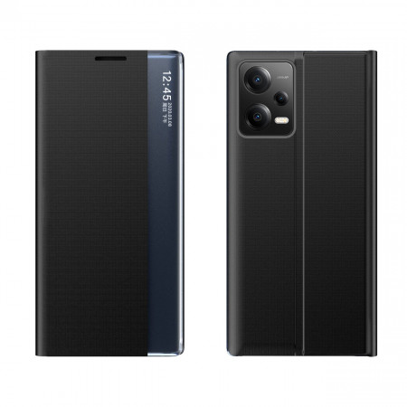 Калъф тип книга New Sleep - Xiaomi Redmi Note 12 Pro+ 5G черен