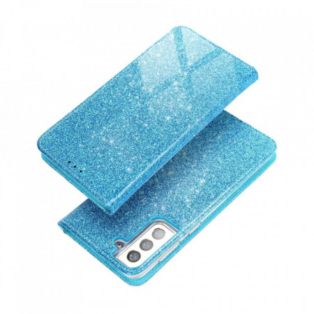 Калъф тип книга Shining - Samsung Galaxy S20 Ultra / S20 Ultra 5G светлосин