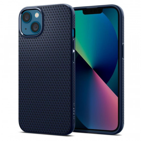 Оригинален гръб SPIGEN Liquid Air - iPhone 13 тъмносин