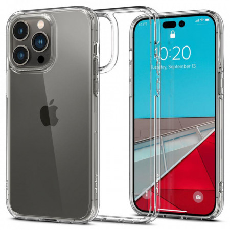 Оригинален гръб SPIGEN Ultra Hybrid - iPhone 14 Pro кристалнопрозрачен