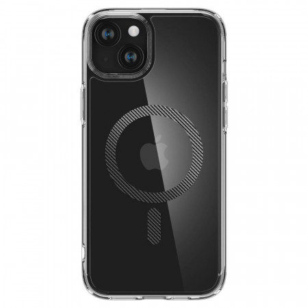 Оригинален гръб SPIGEN Ultra Hybrid MagSafe - iPhone 15 Plus Carbon Fiber