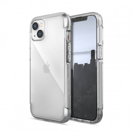 Подсилен гръб Raptic X-Doria Air - iPhone 14 сребрист