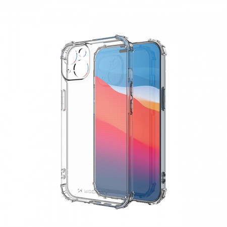Подсилен силиконов гръб WOZINSKY Anti Shock - iPhone 14 Plus прозрачен