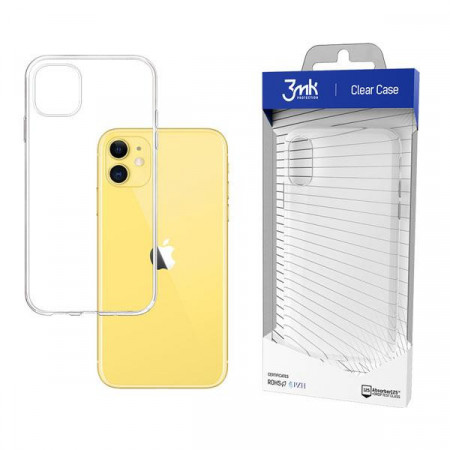 Силиконов гръб 3mk Clear - iPhone 11 прозрачен