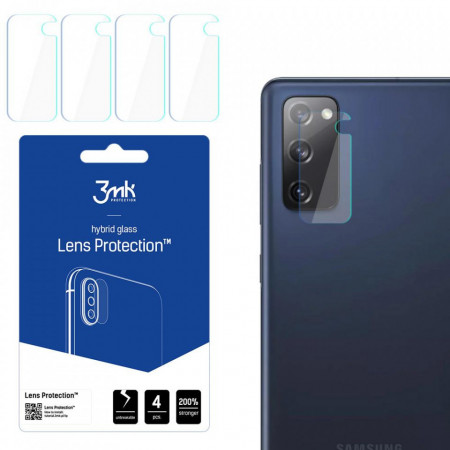 4 бр. гъвкав протектор за камера 3mk Lens Protection - Samsung Galaxy S20 FE / S20 FE 5G / S20 FE 2022