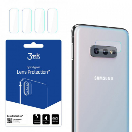 4 бр. гъвкав протектор за камера 3mk Lens Protection - Samsung Galaxy S10e